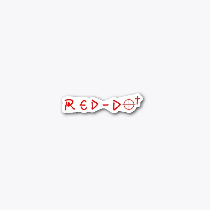 Red-D.O.T! Logo Sticker